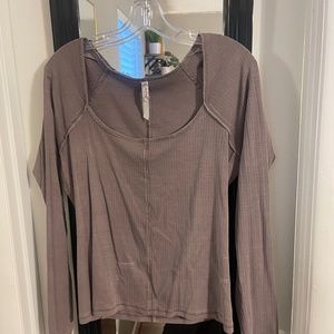 Free People Square Neck Top